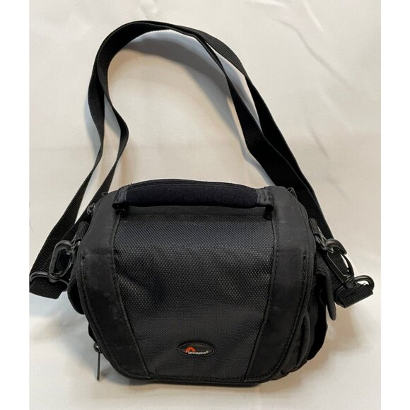 Lowepro Edit 110 Camera SLR shoulder bag pockets 7" x 5" x 5" black - Picture 1 of 14